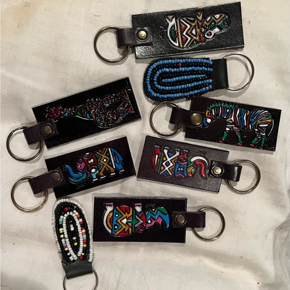 Hand crafted leather key fobs from 🇺🇬, 2 styles! - Picture 11 of 12